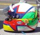 Montoya's Gonzalo Rodriguez tribute helmet
